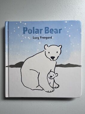 Rare Jellycat Polar Bear Book by Lucy Freegard – Retired Out of Print Board Book